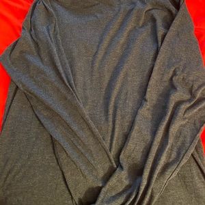 Long sleeve charcoal Grey men’s shirt